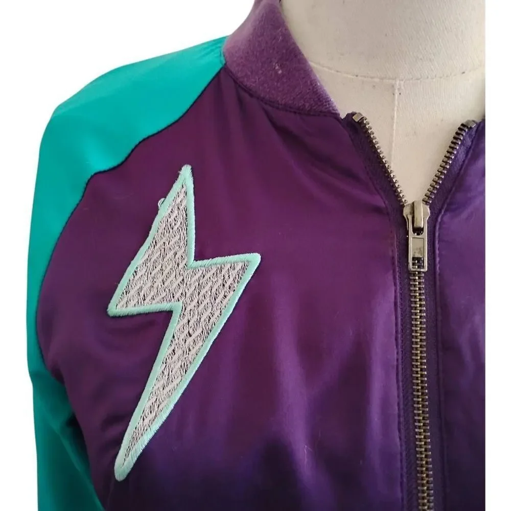 Women's SpaceAge Cloud Lightning‎ Purple Jacket Size XS
